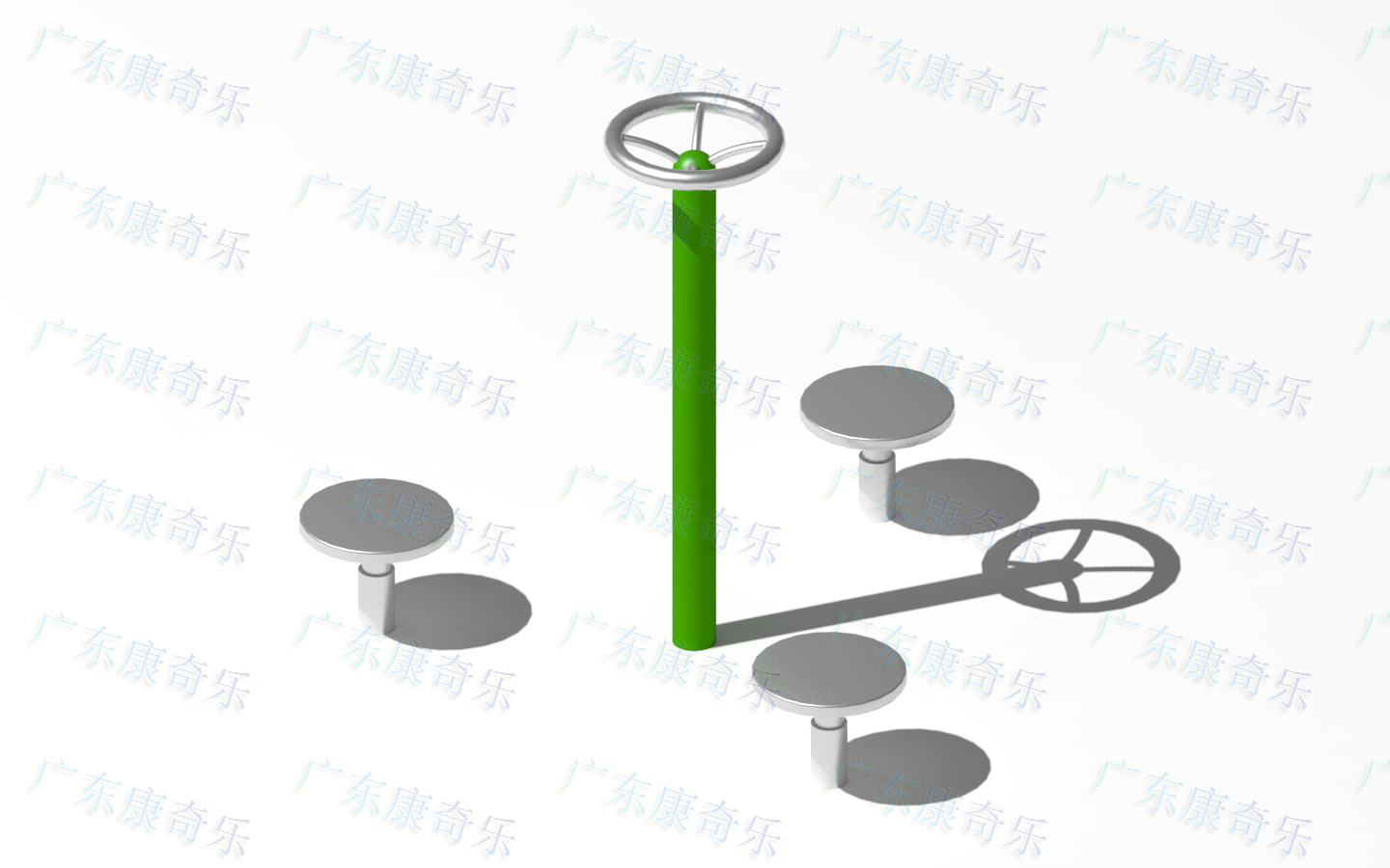 三位扭腰器 KQL-2002CH  